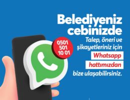 YÜREĞİR’DE WHATSAPP HATTI DEVREYE GİRDİ