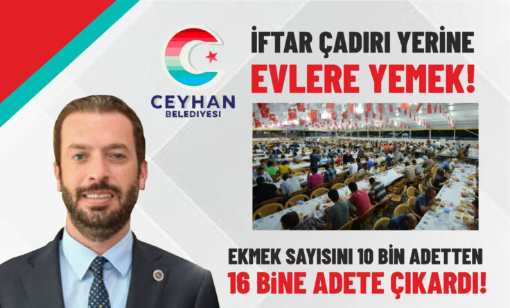 İFTAR ÇADIRI YERİNE EVLERE YEMEK